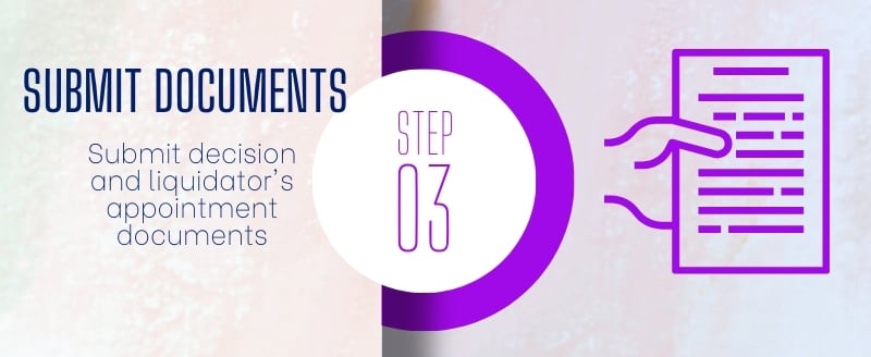 Company Liquidation Process Step 3